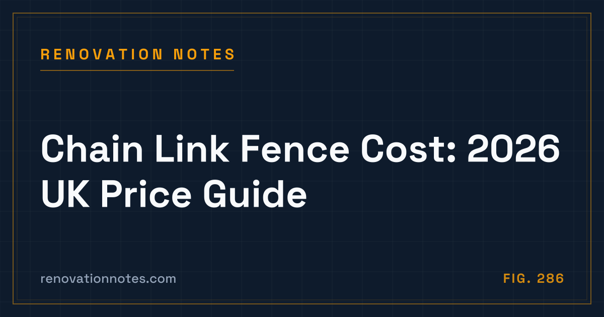 Relaease Notes Template Chain Link Fence Cost: 2026 UK Price Guide